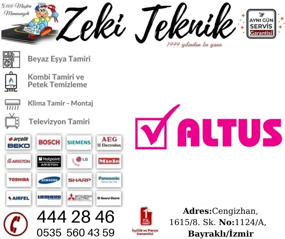 Bayraklı Altus Servisi
