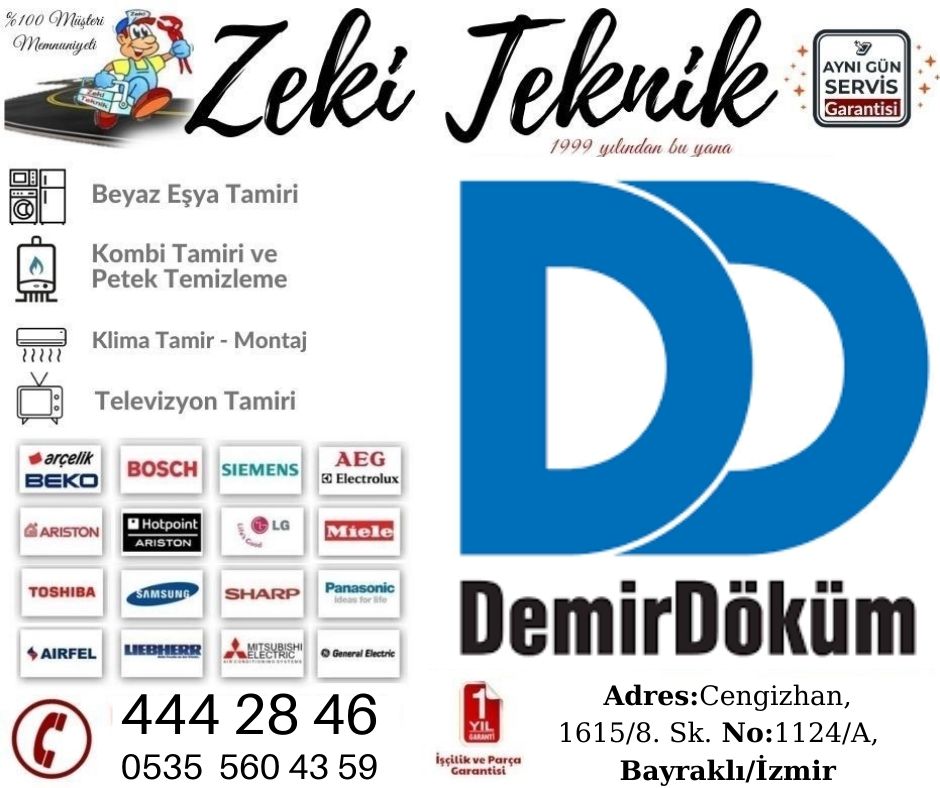 Bayraklı Demirdöküm Servisi