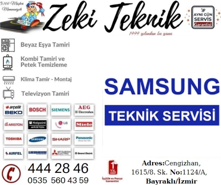 Bayraklı Samsung Servisi