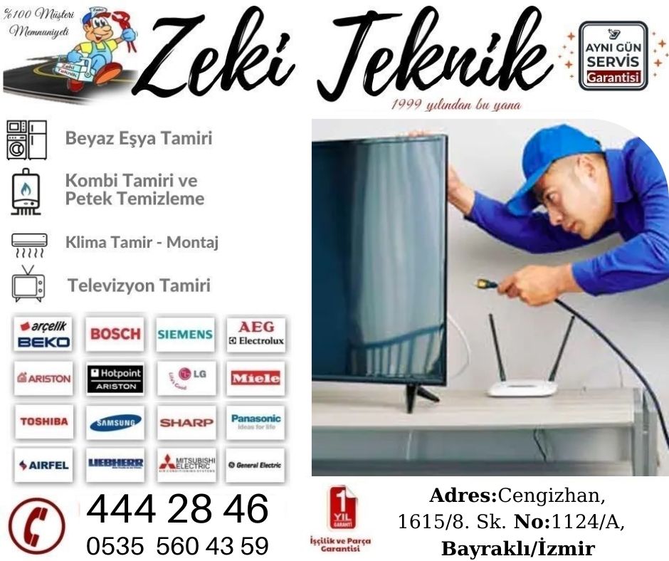 Bayraklı Televizyon Tamircisi