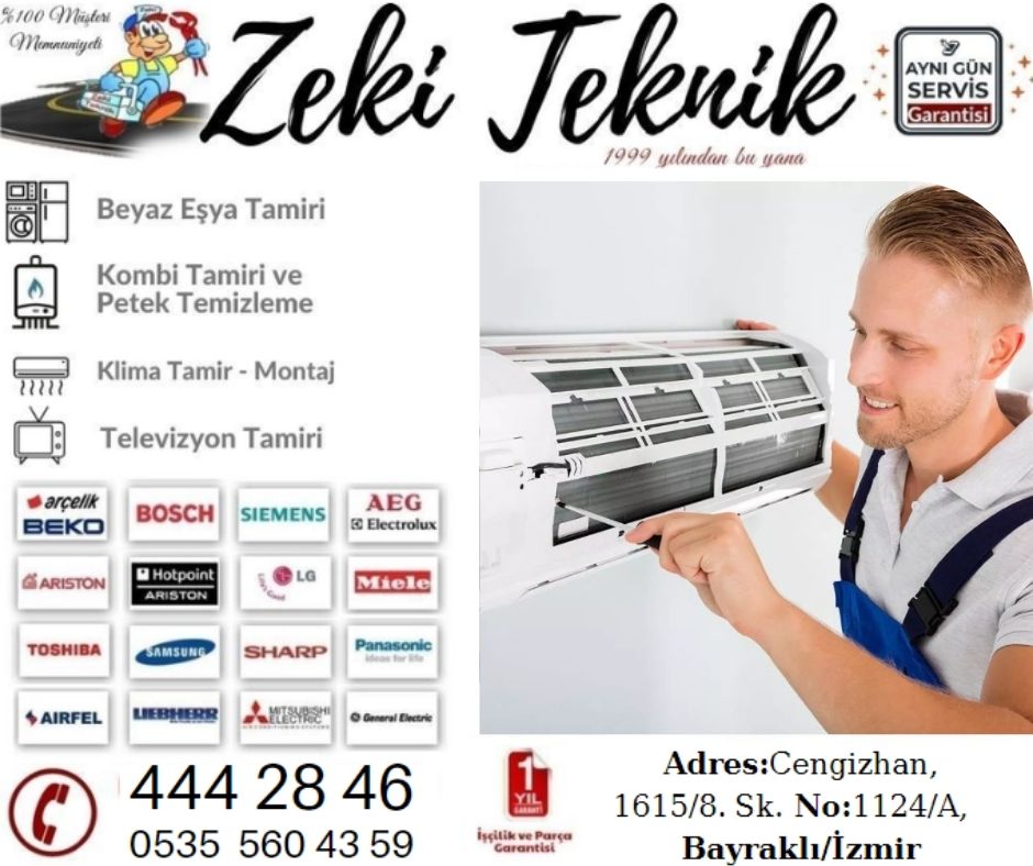 Bayraklı Klima Bakım Fiyatları / Ücreti
